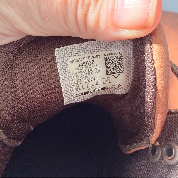 Merrell Chateau Mid Lace Waterproof Leather Boots | Size 10.5 - Picture 7 of 9